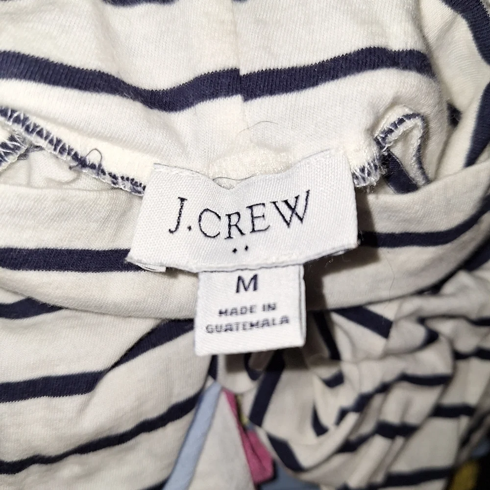 J.Crew striped turtleneck size medium